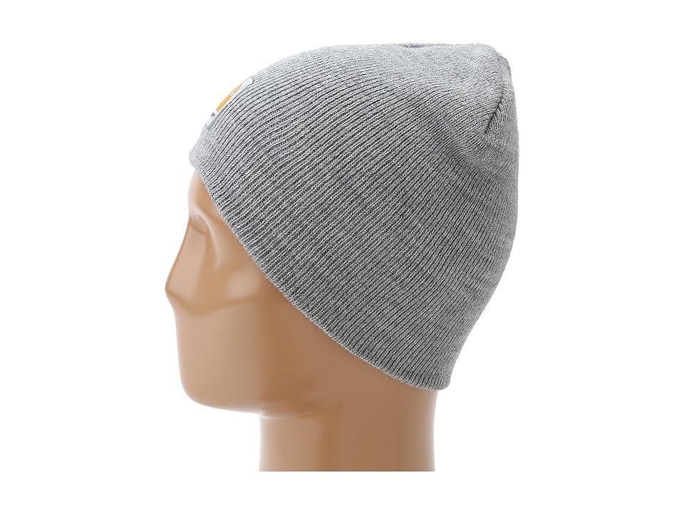 Carhartt Acrylic Knit Hat (Heather Grey) Beanies Product Image