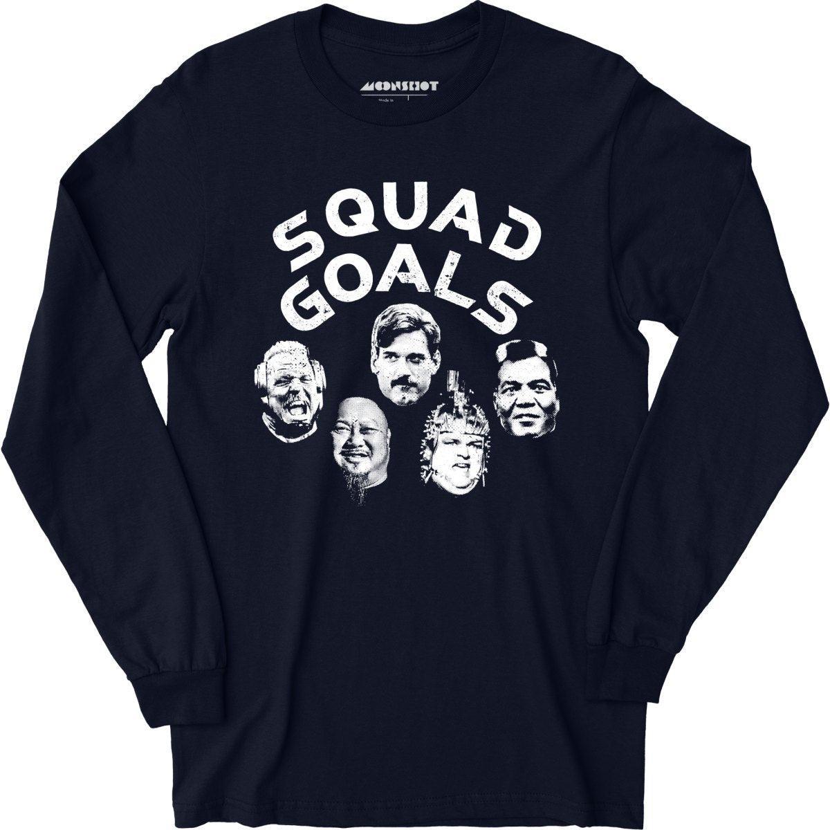 Squad Goals - Running Man Stalkers - Long Sleeve T-Shirt Male Product Image