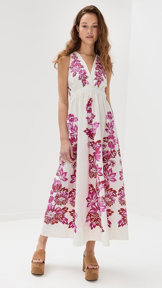 FARM Rio Flowerful Birds Off White Dress | Shopbop Product Image