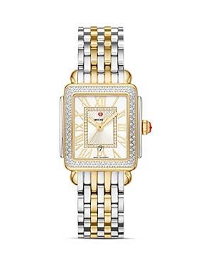 Womens Deco Madison Mid Two-Tone 148 Diamond Bracelet Watch Product Image