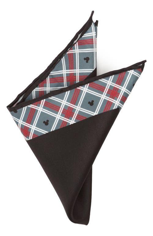 Cufflinks, Inc. Mickey Mouse Plaid Silk Pocket Square Product Image