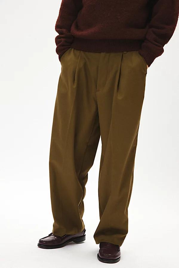 Standard Cloth Jason Pleated Trouser Pant Mens at Urban Outfitters Product Image