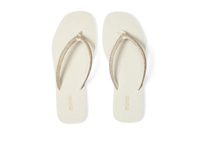 MICHAEL Michael Kors Jinx Flip Flop (Cream) Women's Sandals Product Image