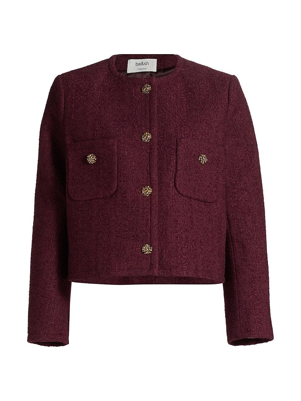 Womens Meredith Cotton-Blend Jacket Product Image