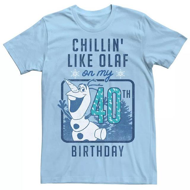 Disneys Frozen Olaf Mens Chillin Like On My 40th Birthday Tee Product Image