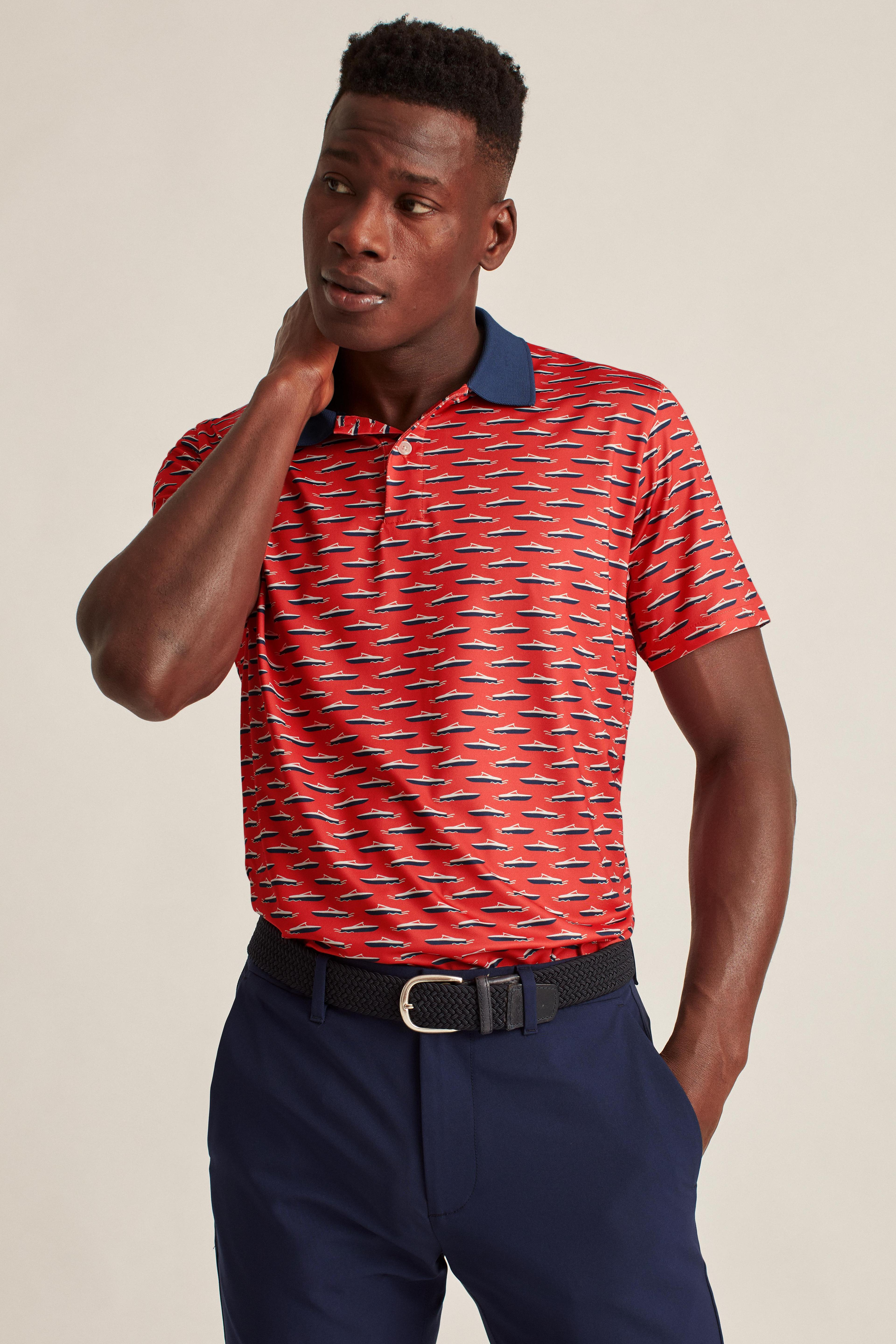 The Tour Golf Polo Product Image