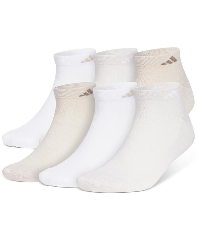 adidas Mens 6-Pk. Athletic Cushioned Low-Cut Socks Product Image