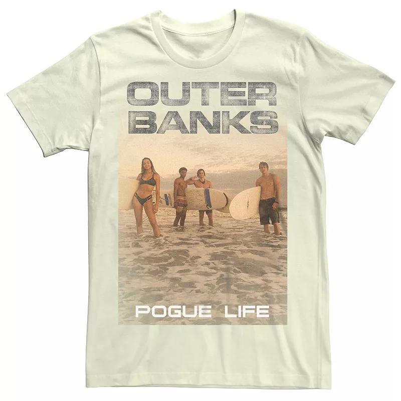 Mens Outer Banks Pogue Life Beach Crew Graphic Tee Product Image