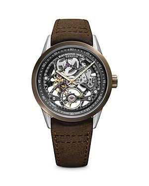 Mens Freelancer Skeleton Rubber-Strap Watch Product Image