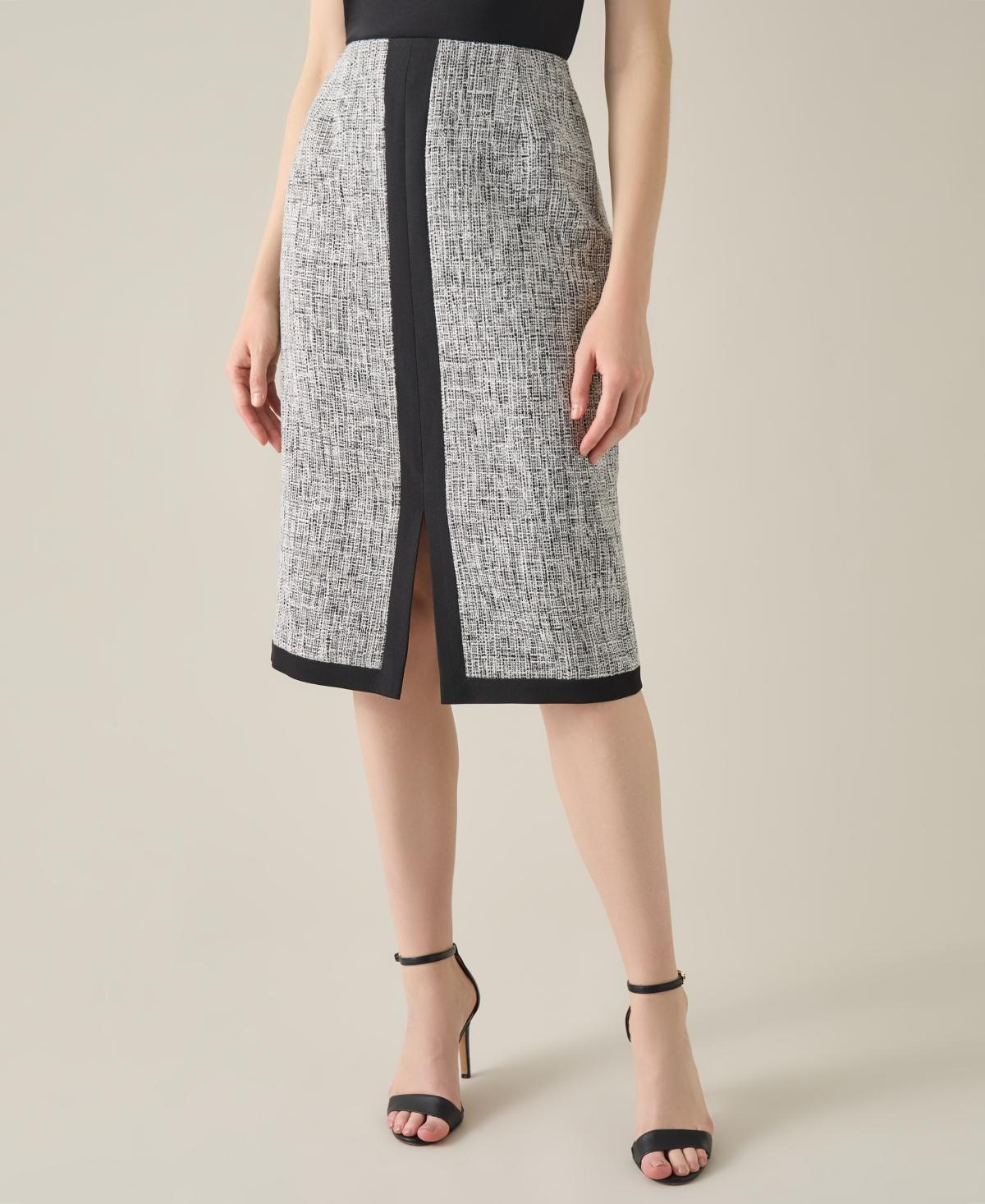 Kasper Womens Front-Slit Pencil Skirt Product Image