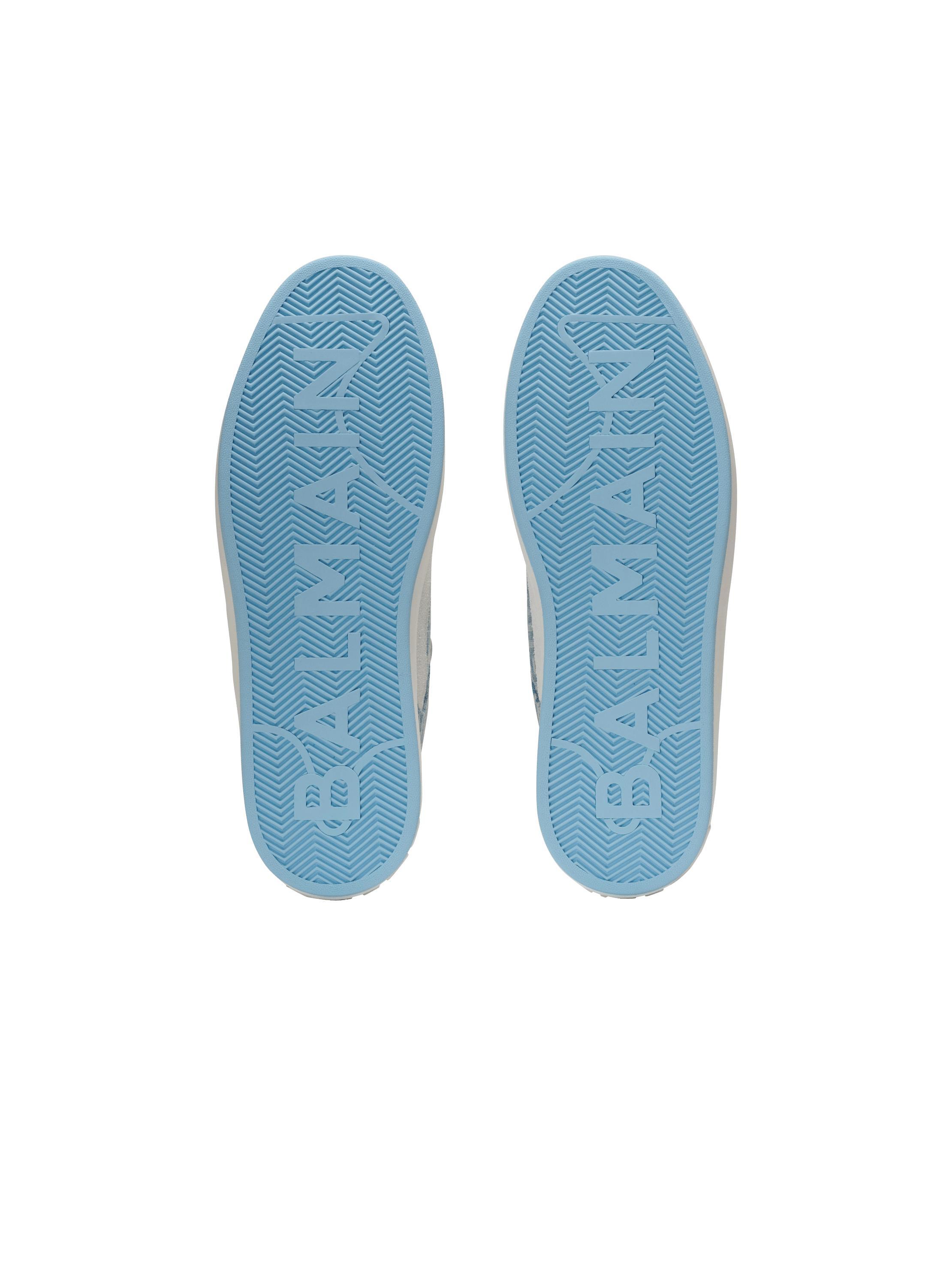 B-Court Flip sneakers in monogrammed denim Product Image