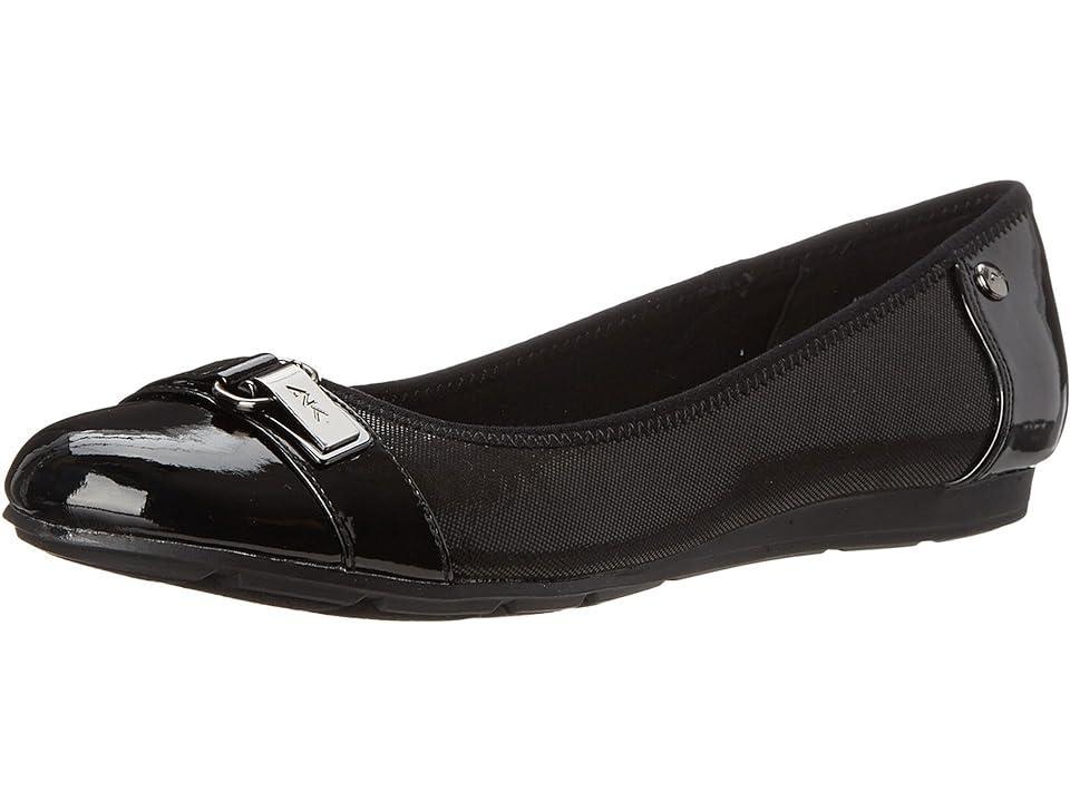 Anne Klein Womens Able Almond-Toe Ballet Flat Product Image