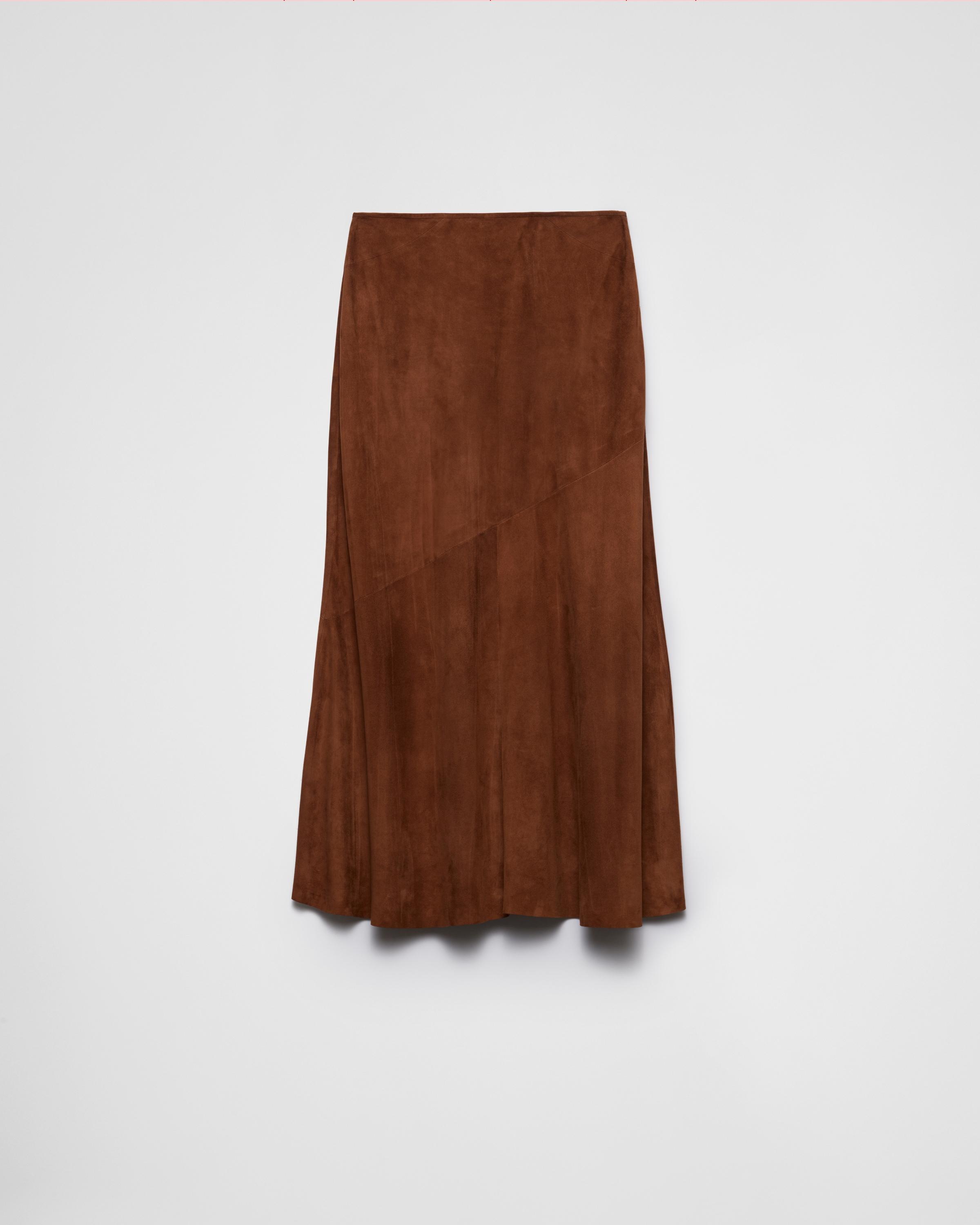 Suede skirt Product Image