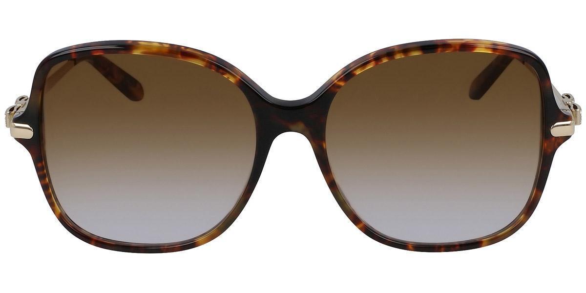 FERRAGAMO 57mm Gradient Rounded Square Sunglasses Product Image