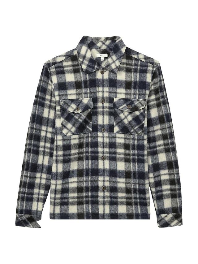 Mens Wade Plaid Shirt Jacket Product Image