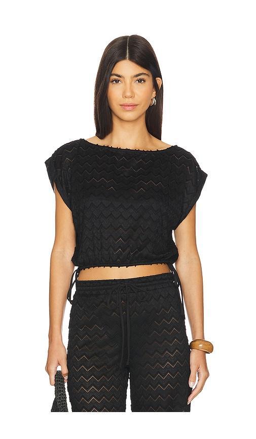 Lovers and Friends Vivian Top in Black Product Image