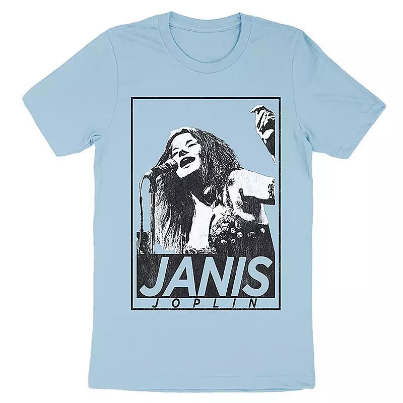 Mens Janis Joplin Simple Singing Tee Product Image