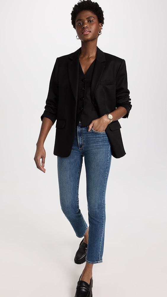 Favorite Daughter The Erin High Rise Straight Jeans | Shopbop Product Image