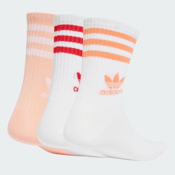 Mid Cut Crew Socks 3 Pairs Product Image