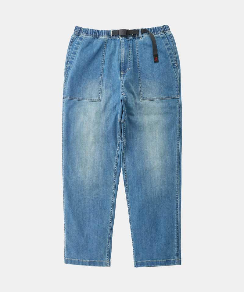 Stretch Denim Loose Tapered Ridge Pant Product Image