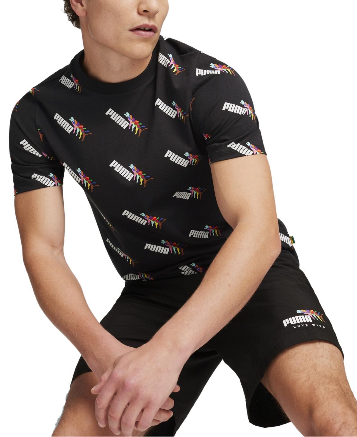 Puma Mens Ess+ Love Wins Short Sleeve T-Shirt Product Image