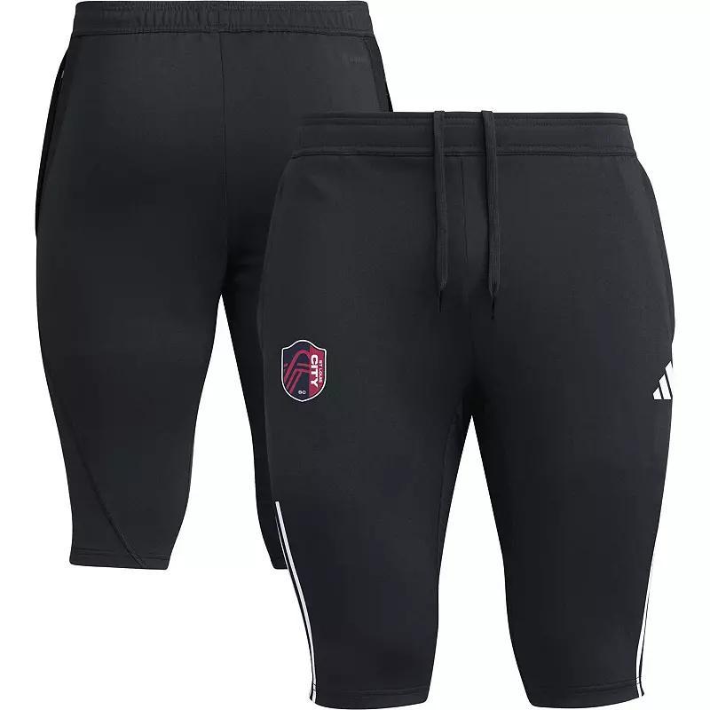 Mens adidas Black St. Louis City SC 2023 On-Field Training AEROREADY Half Pants Product Image