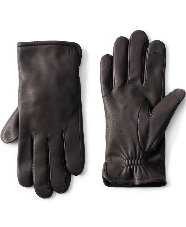 Lands End Mens Cashmere Lined Ez Touch Leather Glove Product Image