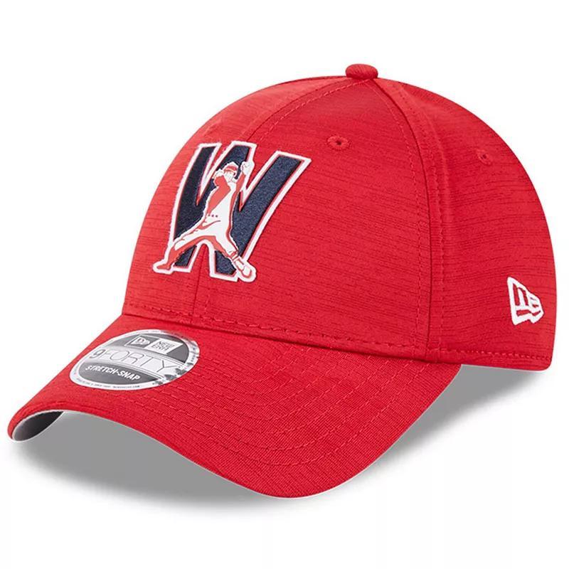 Mens New Era Washington Nationals 2023 Clubhouse 9FORTY Snapback Hat Product Image