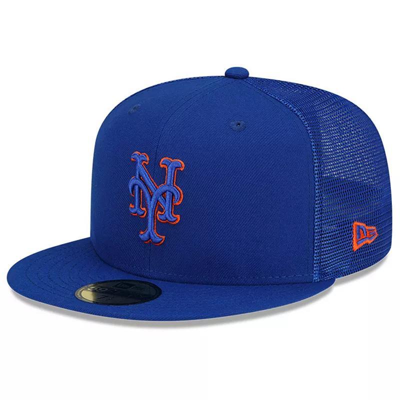 Mens New Era Royal New York Mets 2023 Batting Practice 59FIFTY Fitted Hat Product Image