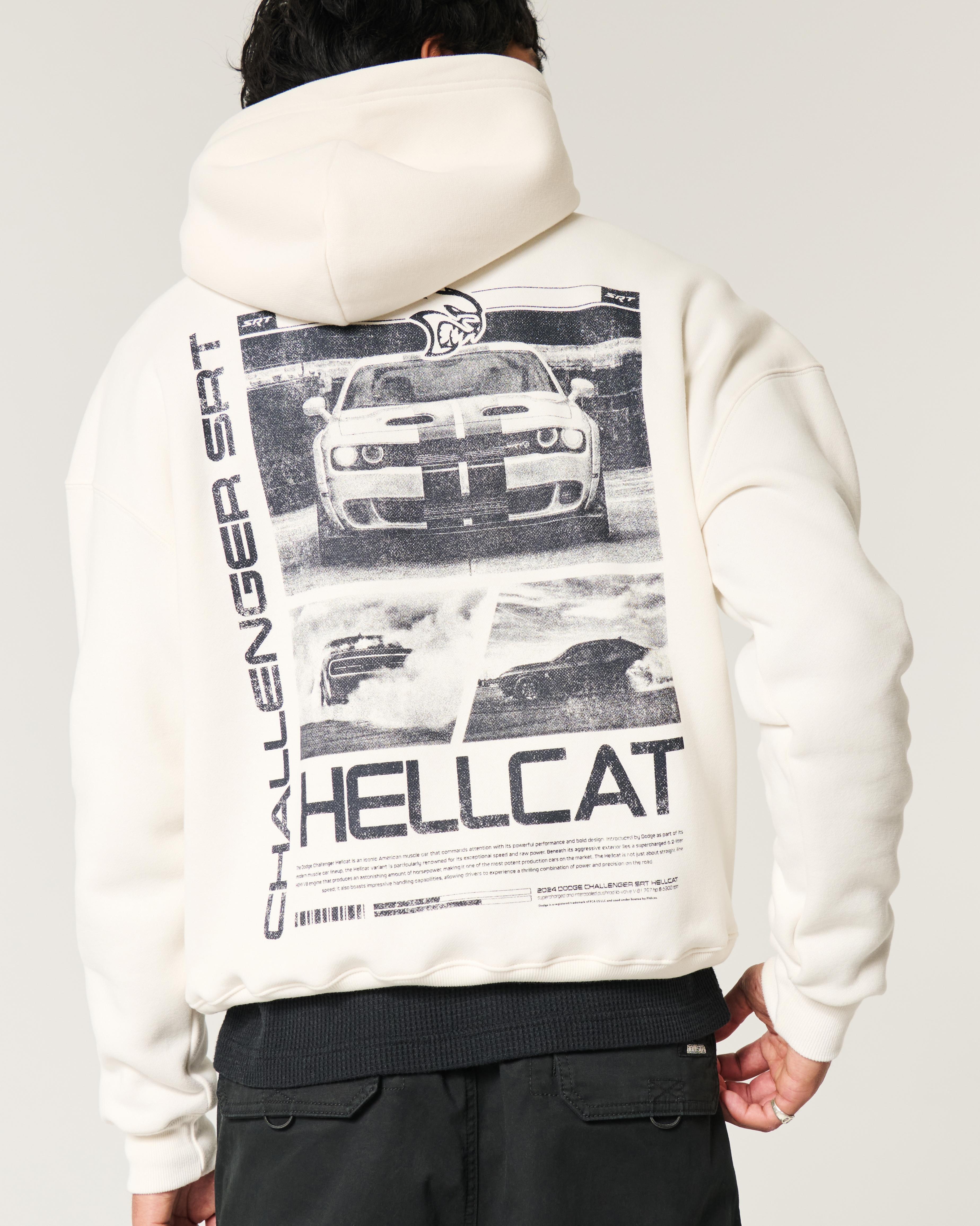 Boxy Dodge Viper Graphic Hoodie Product Image