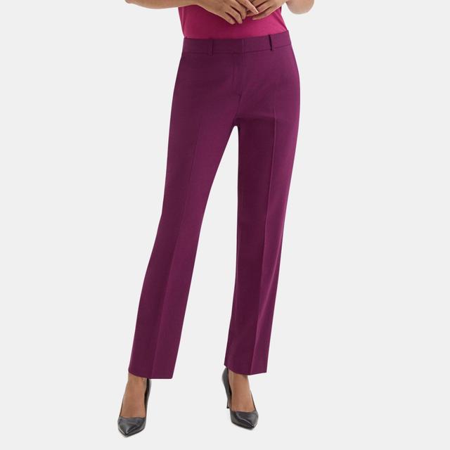 Sevona Stretch Wool High-Waist Flare Pant | Theory Outlet Product Image