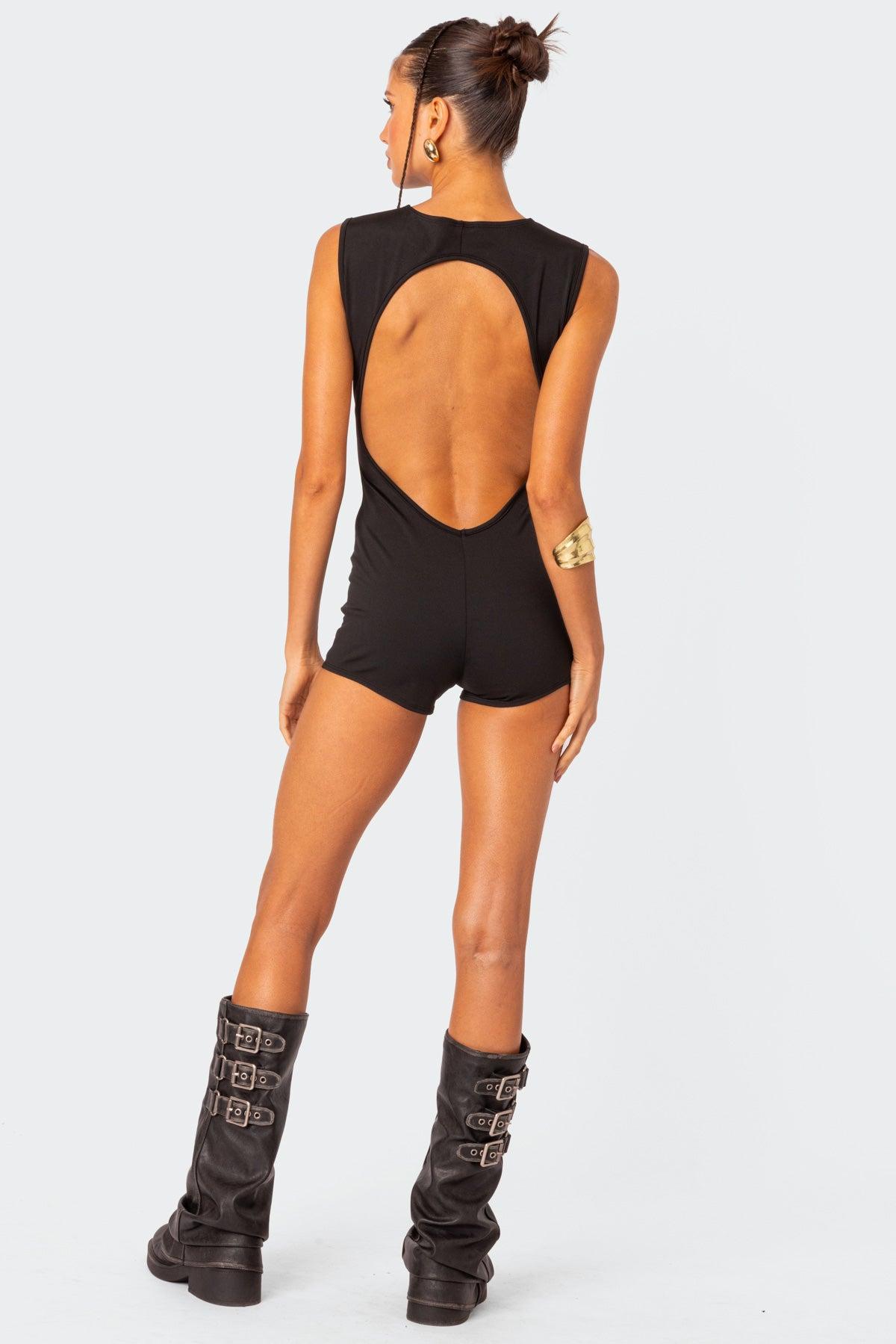 Brynley Open Back Romper Product Image