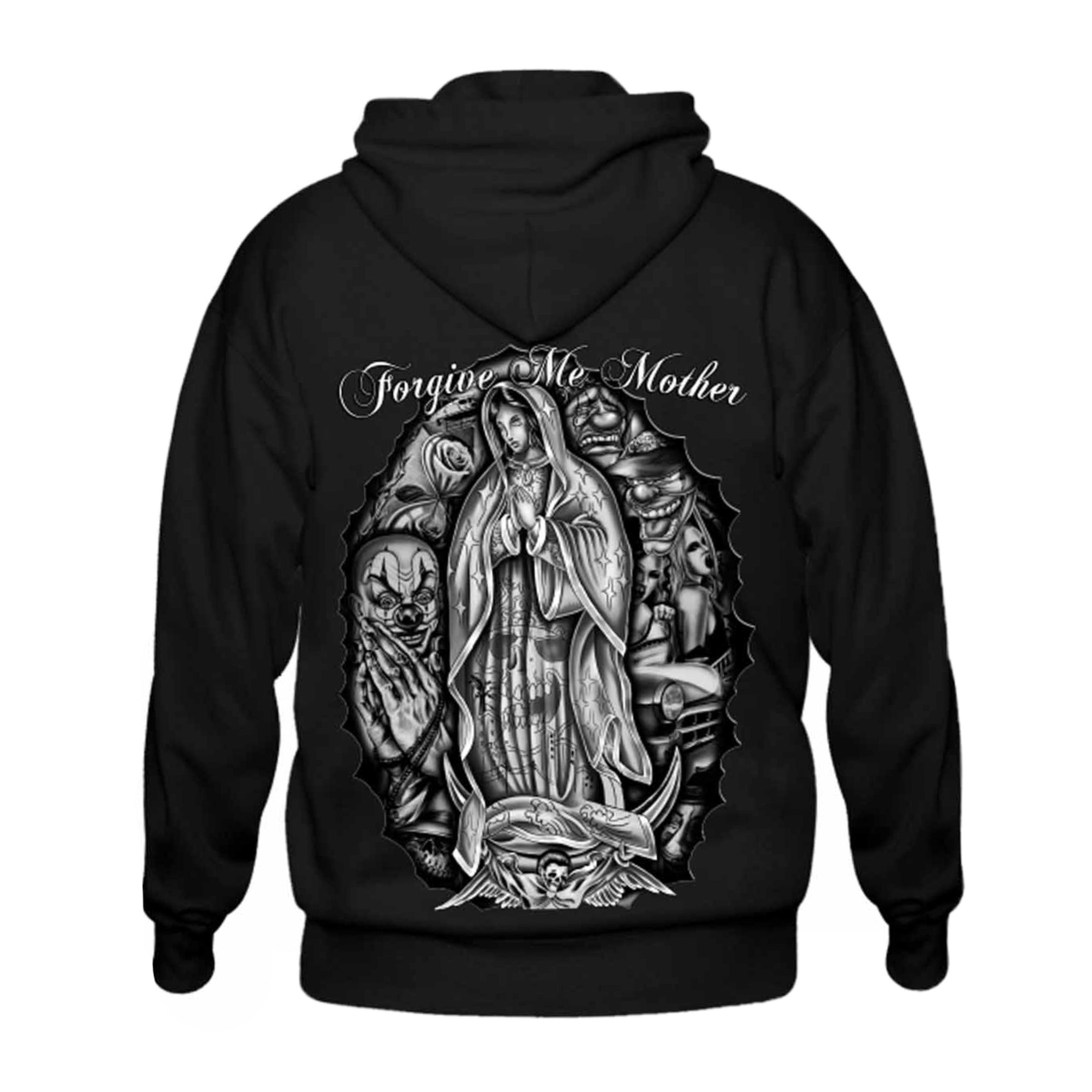 TFashion Graphic Hoodie - Forgive Me Mother Male Product Image