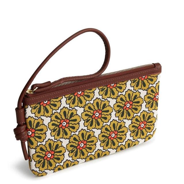 Vera Bradley Knotted Wristlet Women in Pinwheels Brown Product Image