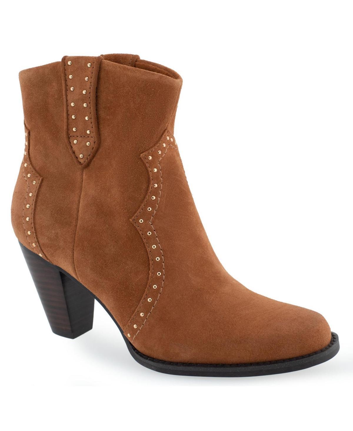 Aerosoles Lazu Womens Western Inspired Ankle Boots Product Image