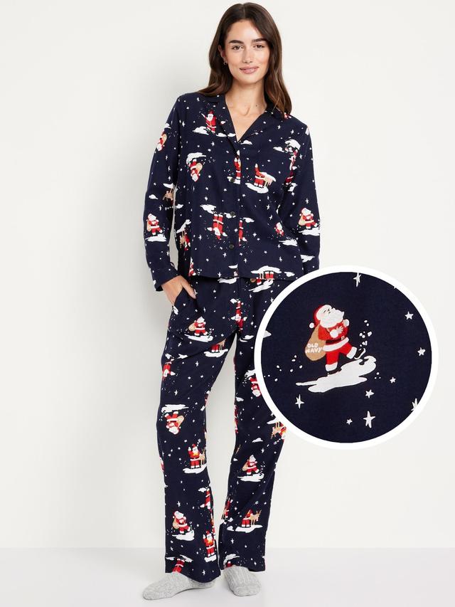 Flannel Pajama Set for Women Product Image