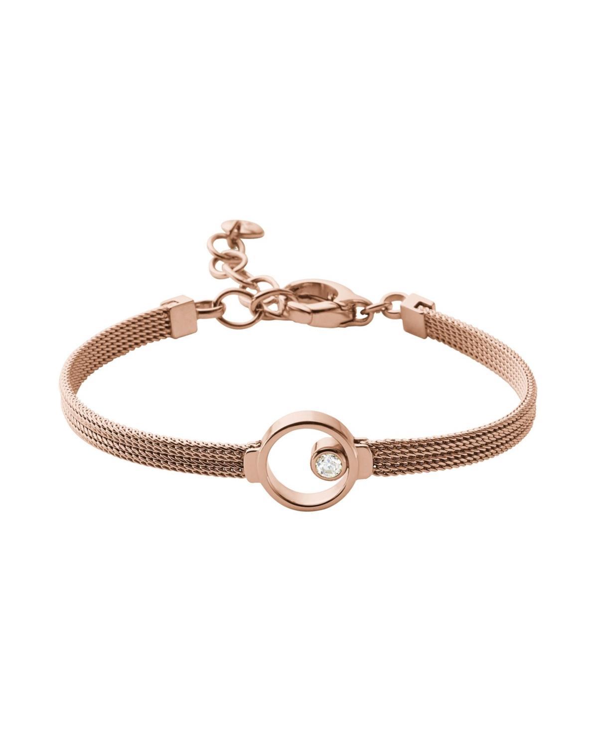 Skagen Womens Kariana Crystal Circle Bracelet Product Image