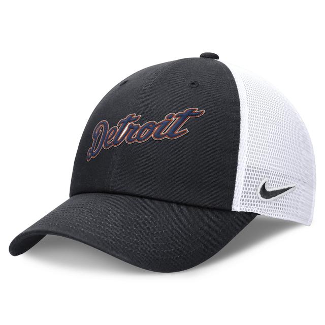 Detroit Tigers Evergreen Wordmark Club Nike Mens MLB Adjustable Hat Product Image