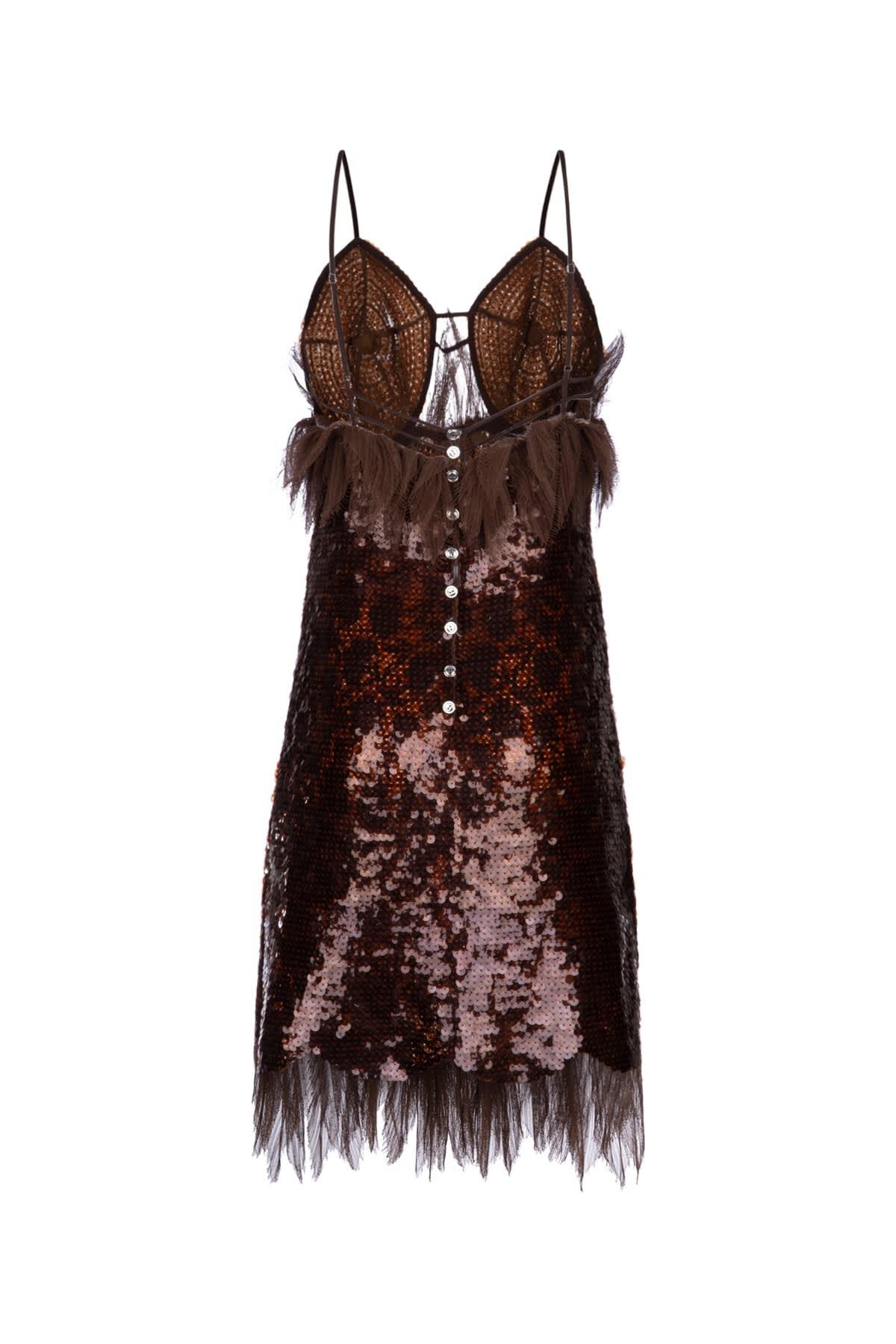 Dress In Brown Product Image