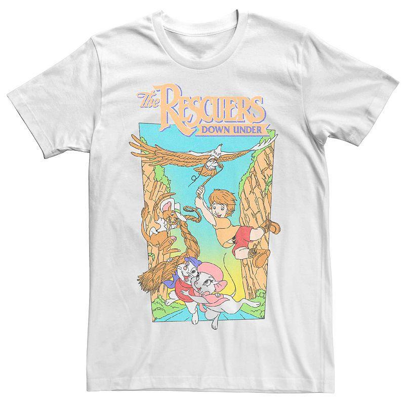 Disneys Rescuers Down Under Mens Movie Poster Tee Product Image