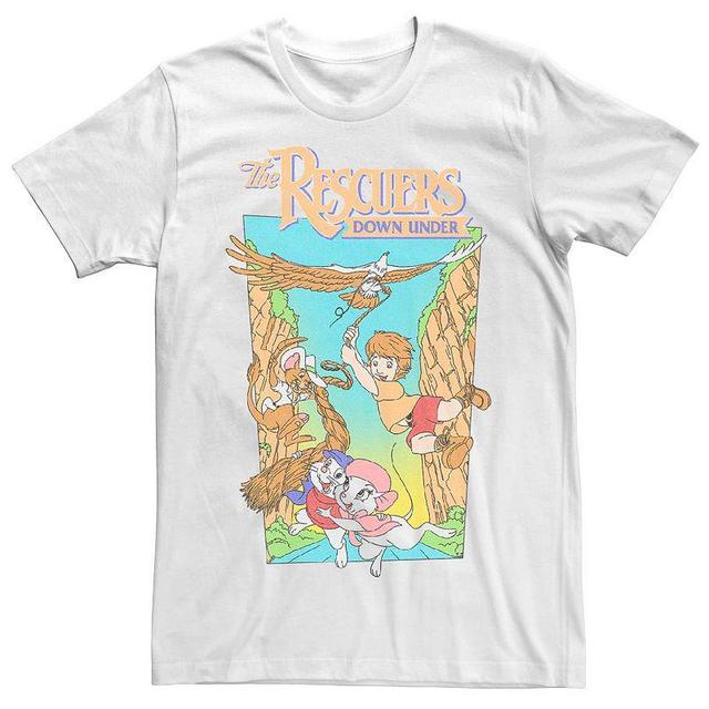 Disneys Rescuers Down Under Mens Movie Poster Tee Product Image