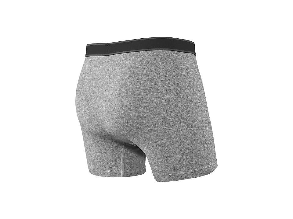 SAXX UNDERWEAR Daytripper Boxer Brief Fly (Grey Heather) Men's Underwear Product Image