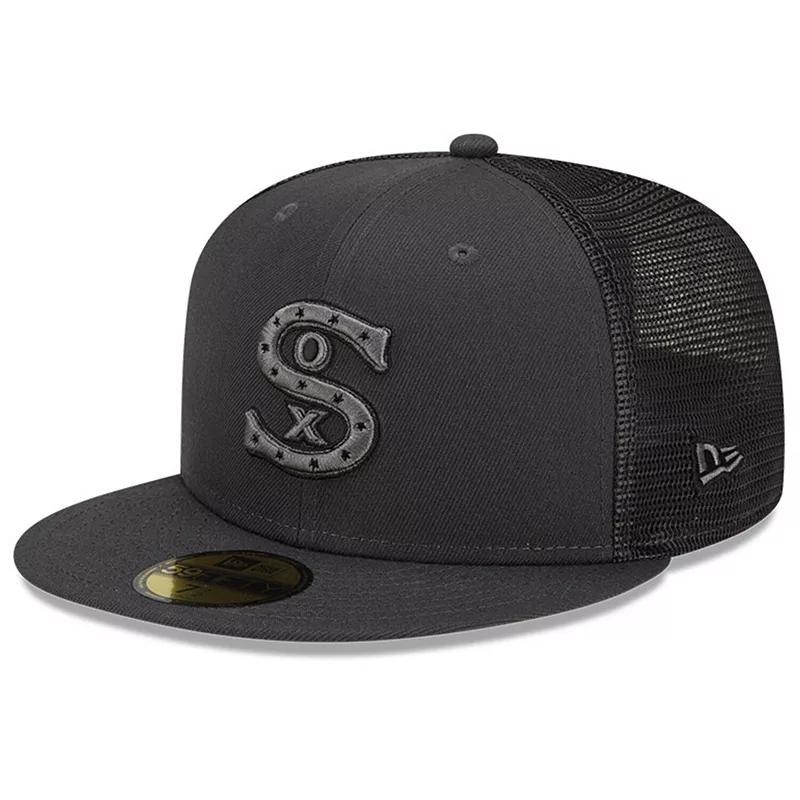 Mens New Era Graphite Chicago White Sox 2022 Batting Practice 59FIFTY Fitted Hat Product Image