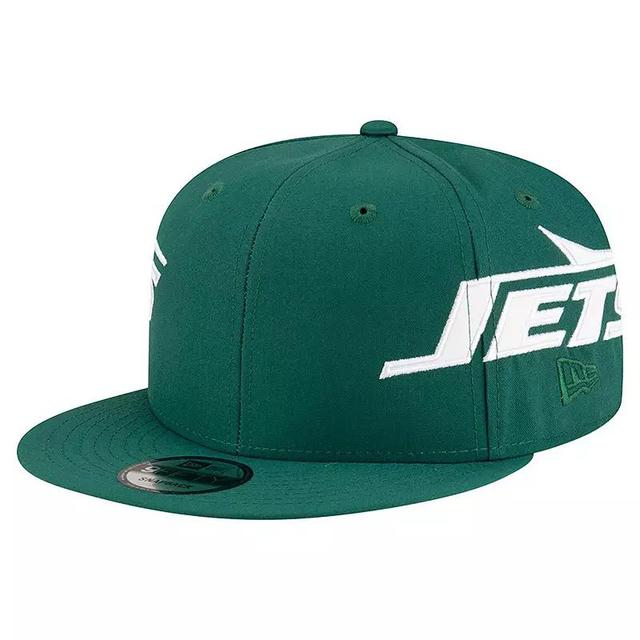 Mens New Era New York Jets Helmet 9FIFTY Snapback Hat Product Image