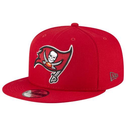 New Era Mens New Era Buccaneers T/C Snapback - Mens Red/Black Product Image