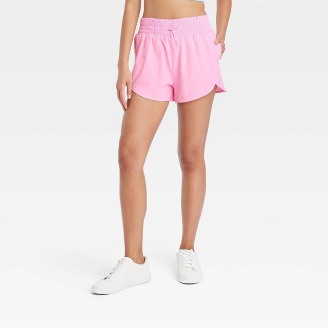 Womens Flex Woven High-Rise Shorts 3 - All In Motion L Product Image
