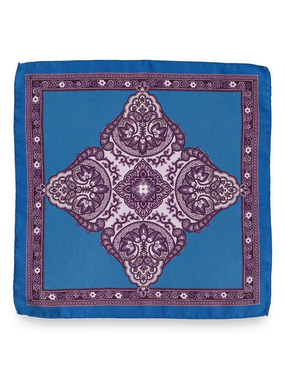 Medallion Silk Pocket Square Product Image