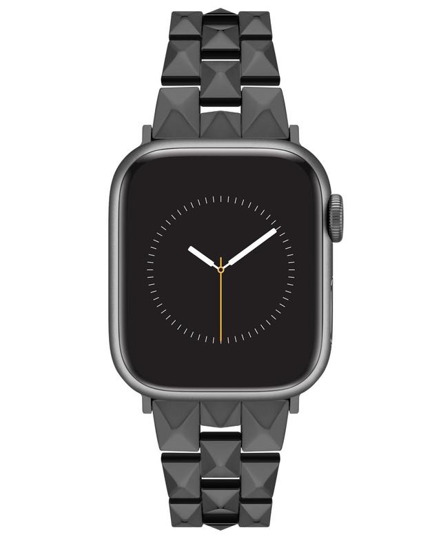 Nine West Womens Gunmetal Grey Alloy Bracelet Designed for 38/40/41mm Apple Watch Product Image