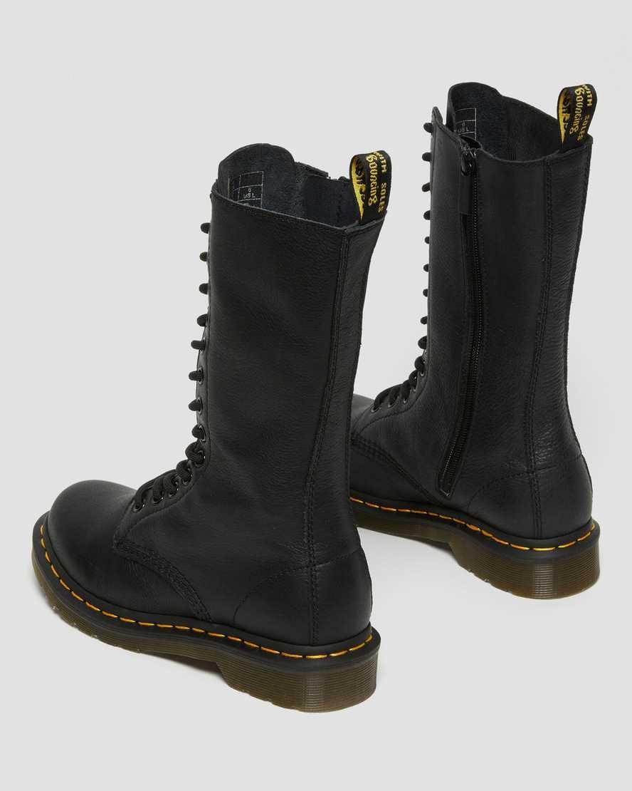 Dr. Martens 1B99 14-Eye Zip Boot Virginia) Women's Zip Boots Product Image