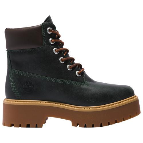 Timberland Womens Timberland Heritage Platform 6 Waterproof Boots - Womens Brown/Green/Wheat Product Image